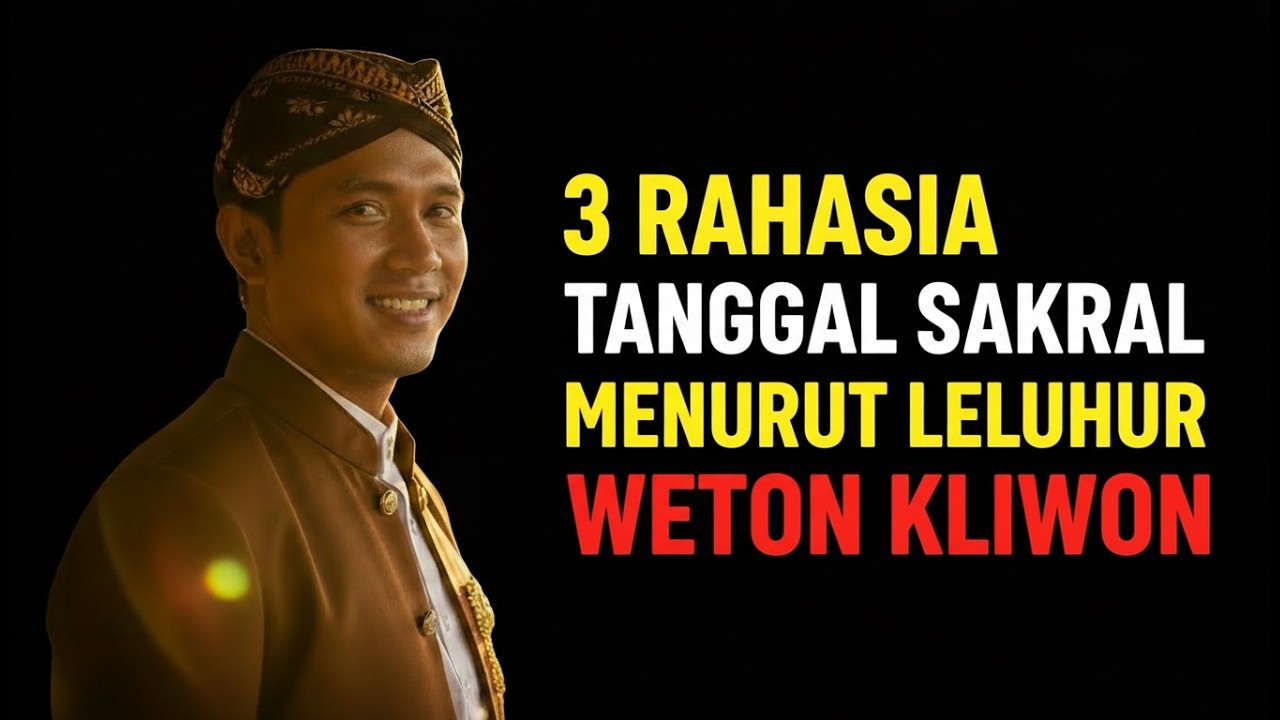 WETON KLIWON , ini 3 tanggal sakral mu