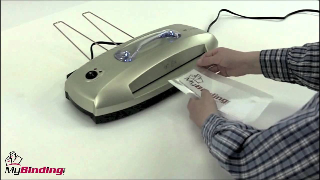GBC HeatSeal Creative 9 inch New Laminator Demo Video