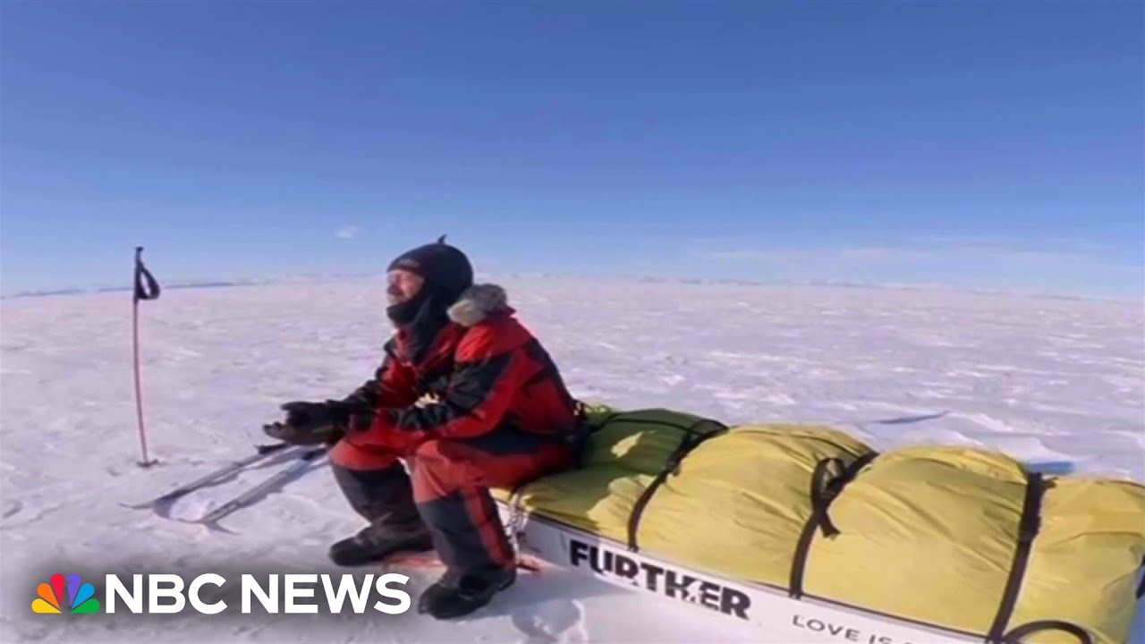 Exclusive: Colin O&rsquo;Brady makes historic crossing of Antarctica&rsquo;s Ross Ice Shelf