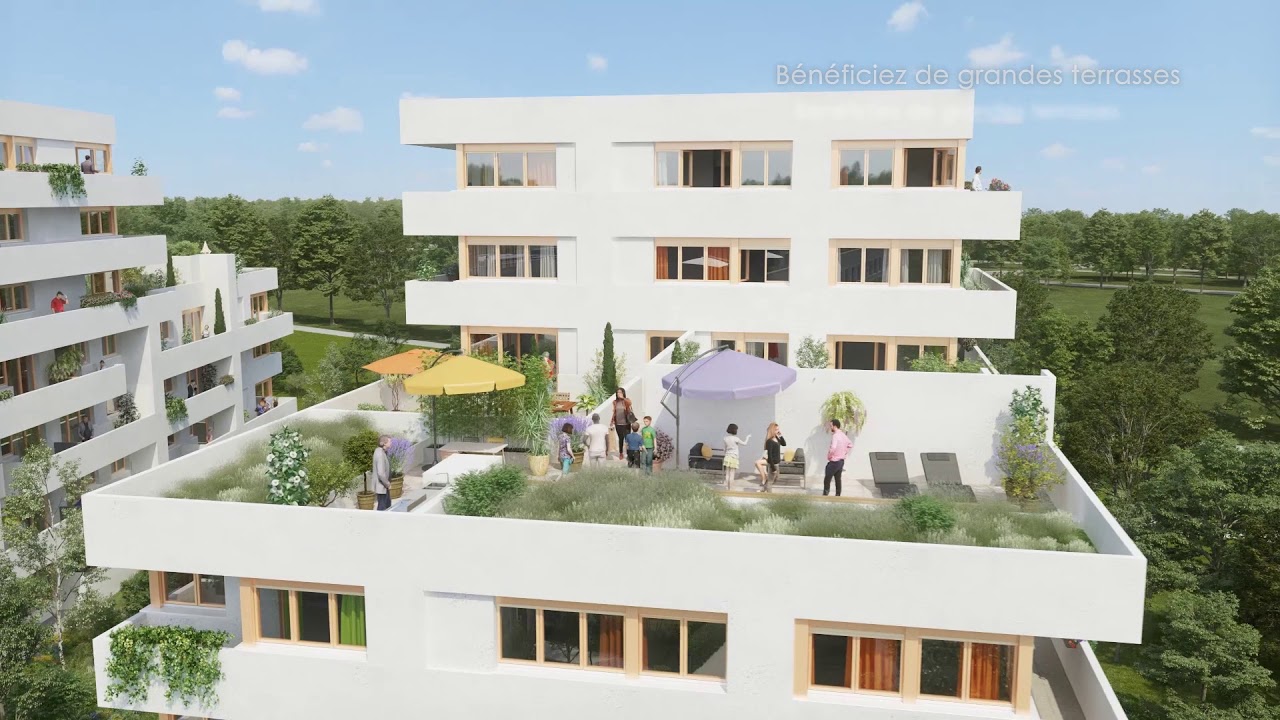 Habitez dans un éco-quartier innovant, à Cergy - Linandes