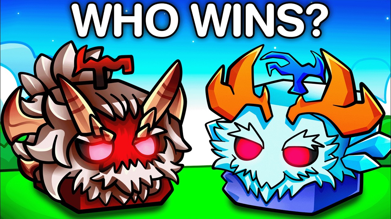 FIEND Yeti vs Every Fruit in Blox Fruits