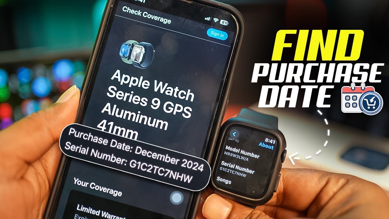How to Find Purchase Date of Apple Watch | Check Apple Watch Warranty & Coverage Info
