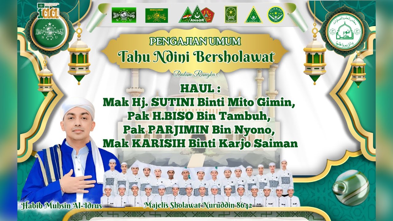 TAHU NDINI BERSHOLAWAT Bersama Habib Muhsin Al 'Aydrus & Majelis Nuruddin 8642