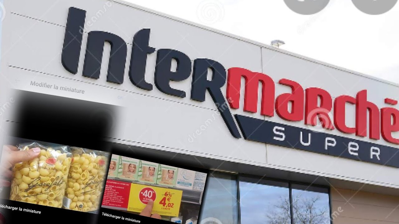 جولة في Intermarché في غرونوبل #فرنسا