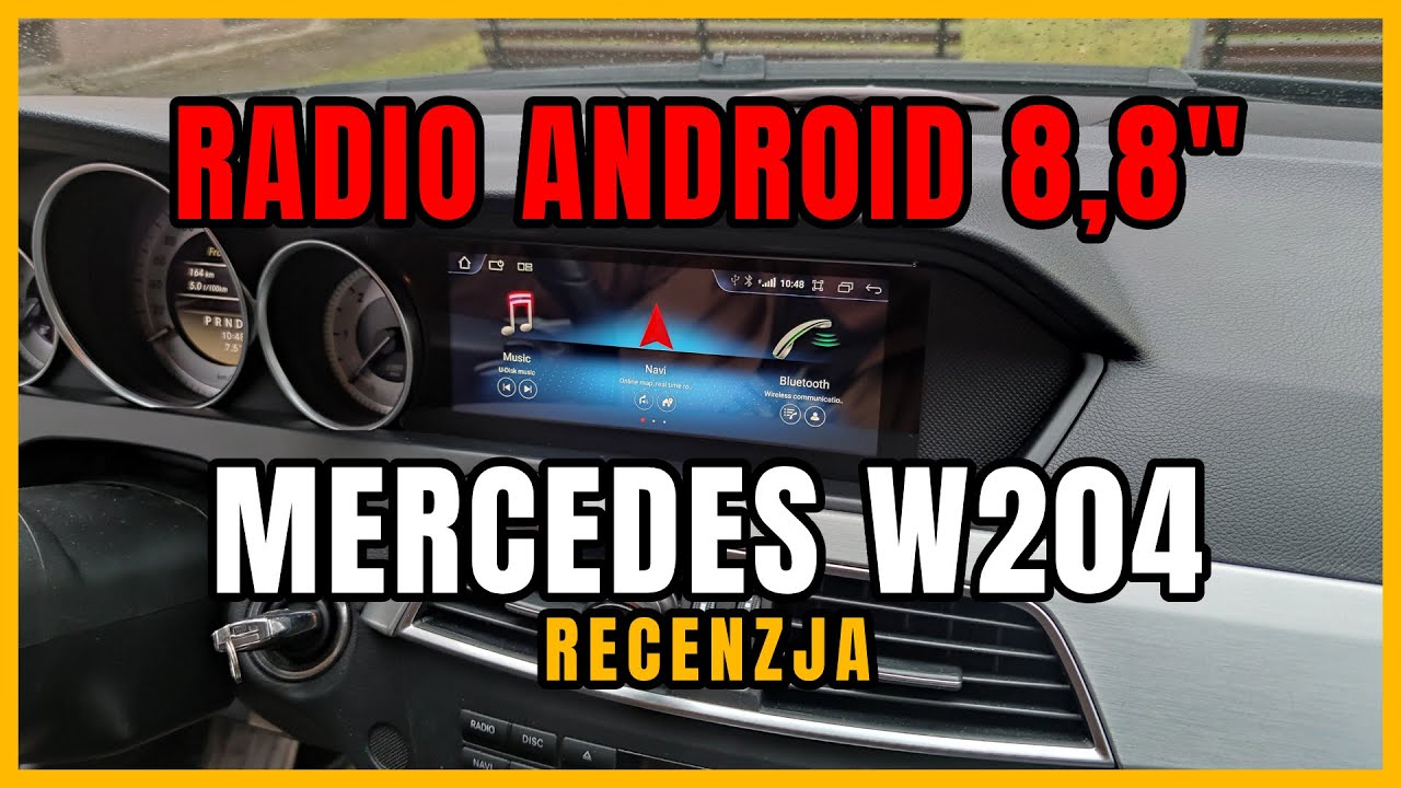 🎵 MERCEDES W204 RADIO ANDROID COIKA 8,8