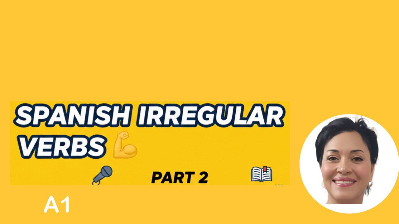 Spanish Present Tense: Irregular Verbs Practice (Part 2) | Real Life Dialogue