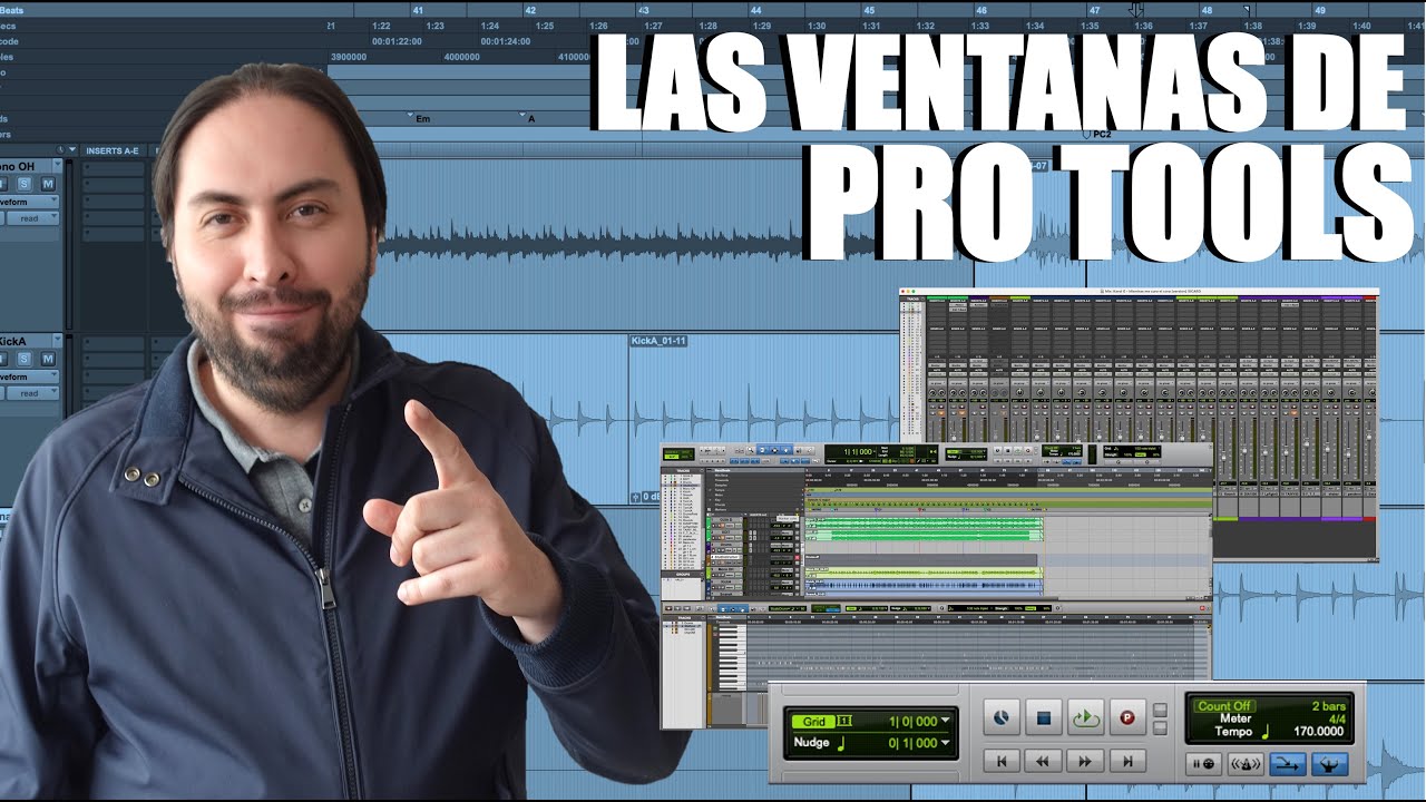 Curso Online - Conoce Las Ventanas de Pro Tools / Julio Monroy (Clase 6)