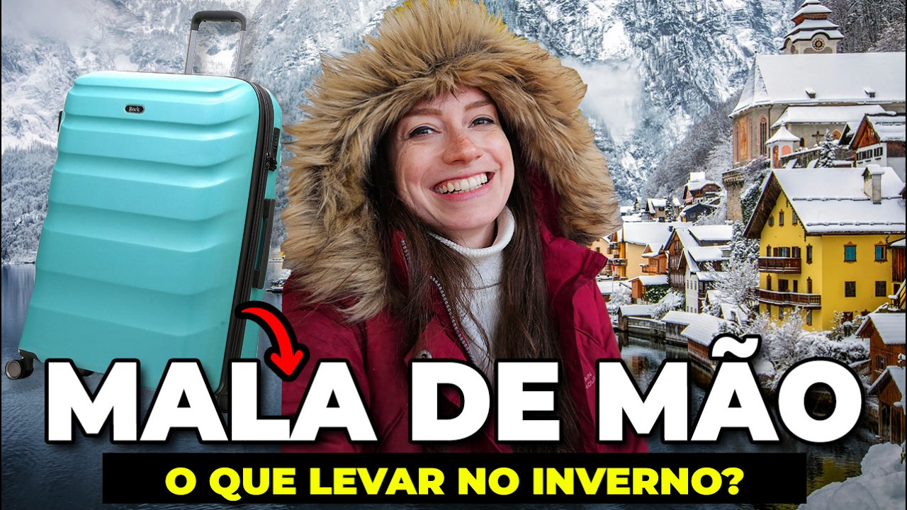 MALAS DE VIAGEM 10KG EUROPA NO INVERNO: O QUE LEVAR E COMO ORGANIZAR SUA BAGAGEM
