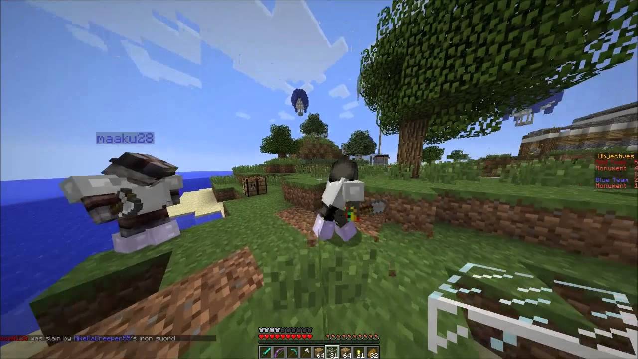 Minecraft OCTC: Gameplay - Epic defense! (Part 1) IN HD