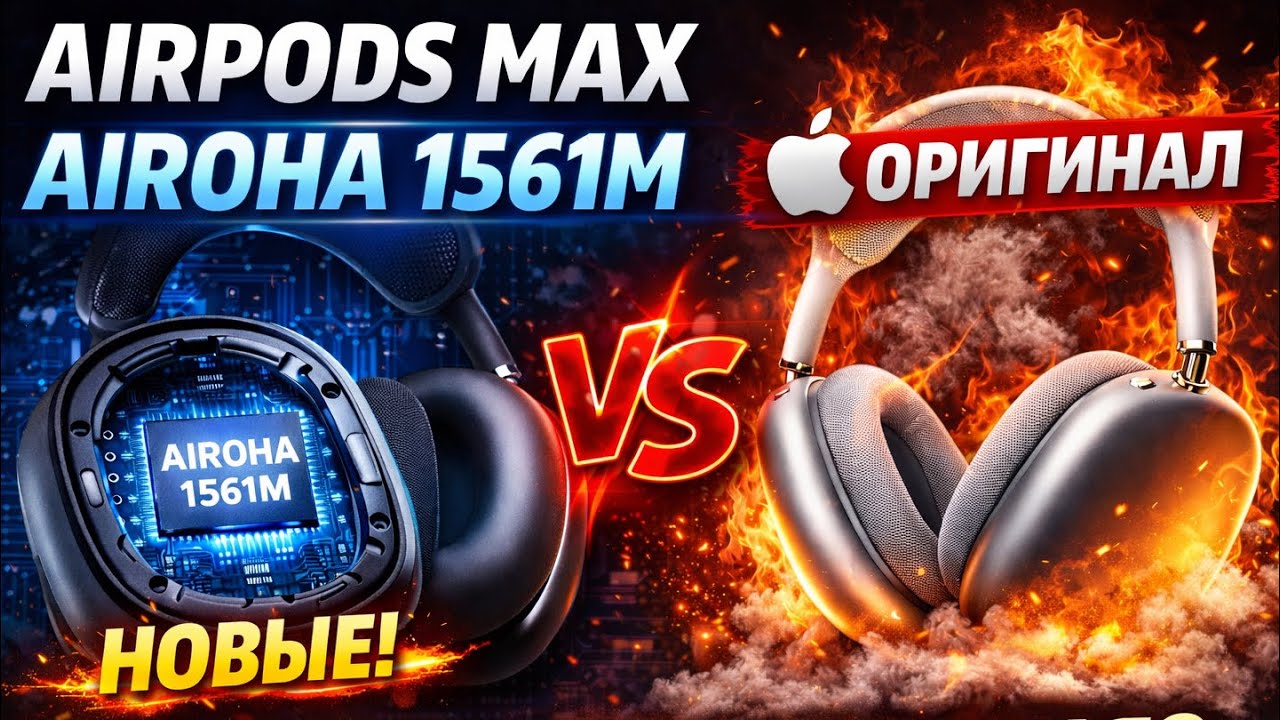 AirPods Max 2 на чипе AIROHA 1561M — стоит ли переплачивать за оригинал?