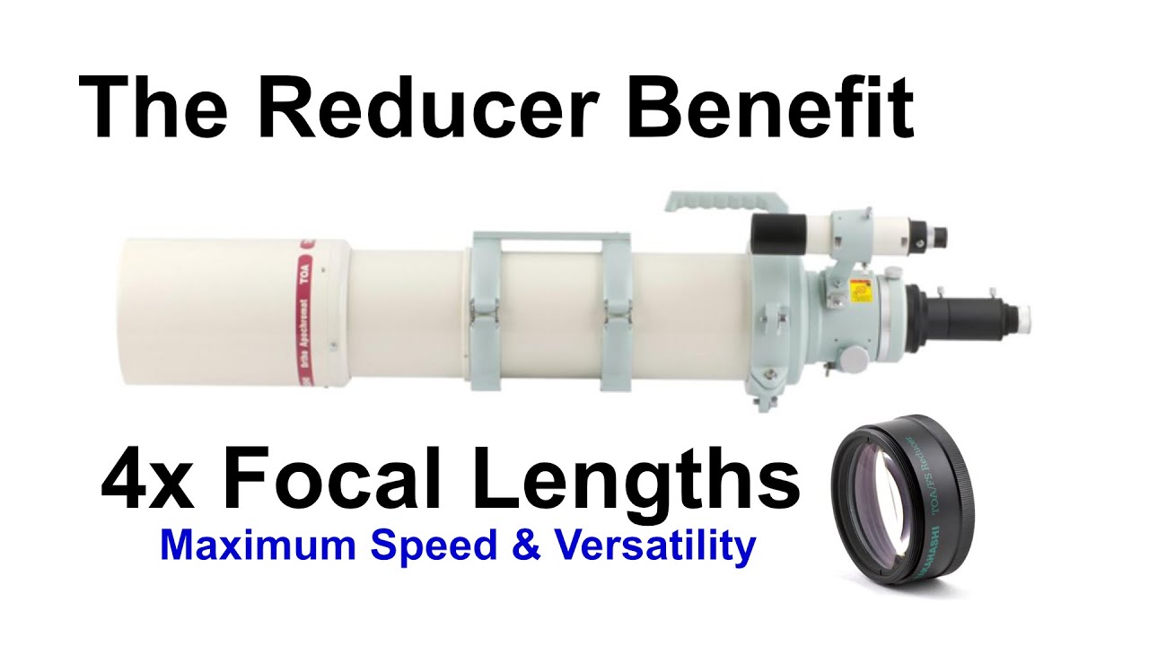 Telescope reducers, speed boosters enhance the versatility of telescopes. #space #astronomy