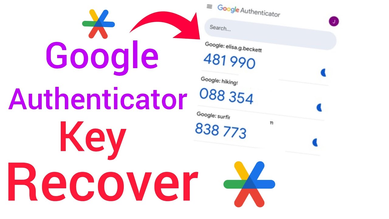 google authenticator key recovery - google authenticator key recover kaise kare