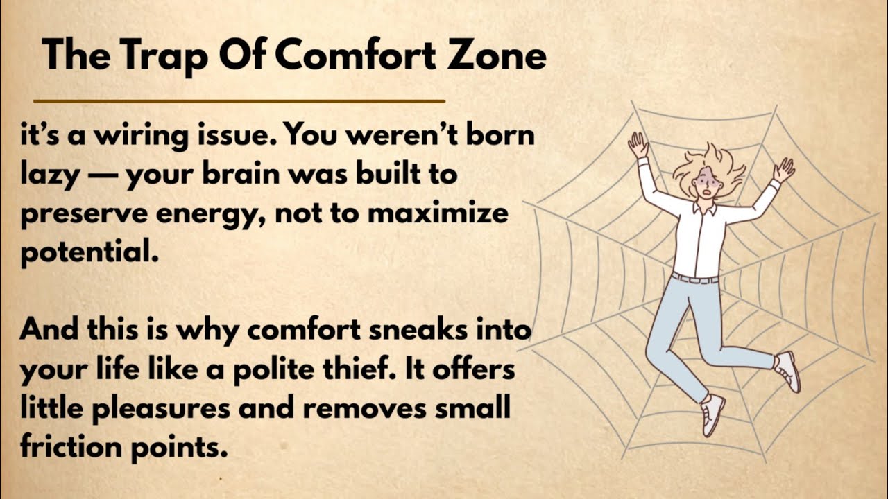 Trap Of Comfort Zone | Self Growth | Wisdom Tales
