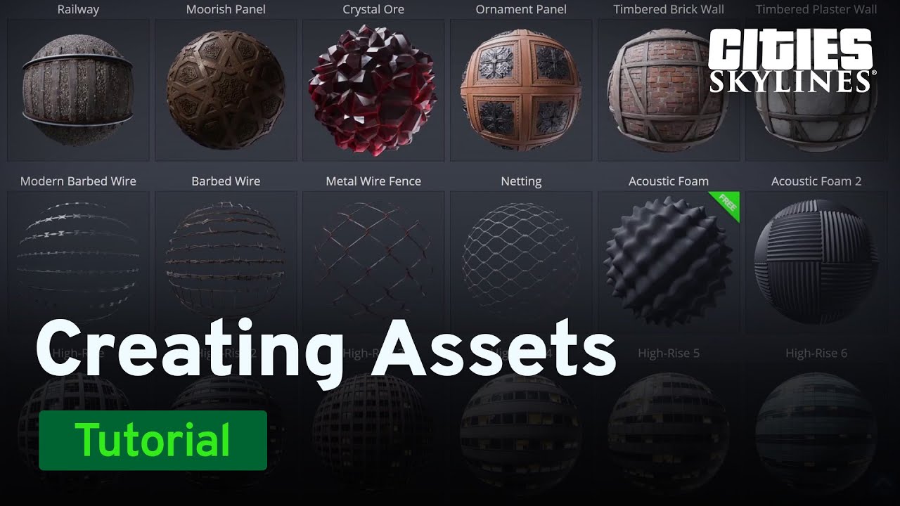 Asset Creation Tutorial with Citywokcitywall | #3 Texturing | Cities: Skylines