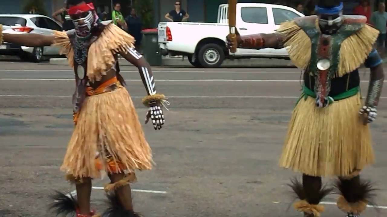 Bamaga Berlibal Dancers at Thursday Island 15 Sep 2016
