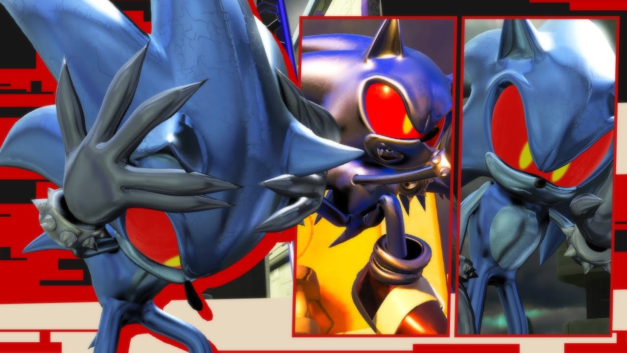 Sonic Forces: (Overclocked) Zombot Sonic Skin Gameplay
