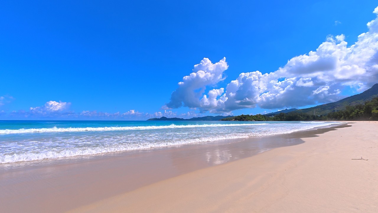 🏝 Seychelles Waves. Best Ocean Sounds for Rest