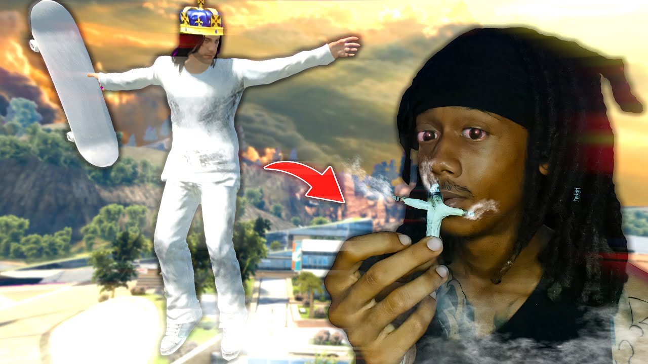 Skate 3 Jesus Goes Crazy While I Roll a Cross...