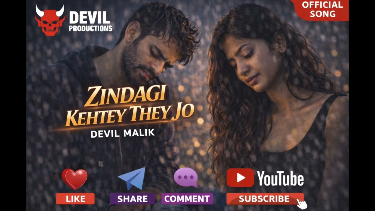 Zindagi Kehtey They Jo | Devil Malik | Latest Sad Song 2026 | Heartbreak Song | Devil Productions