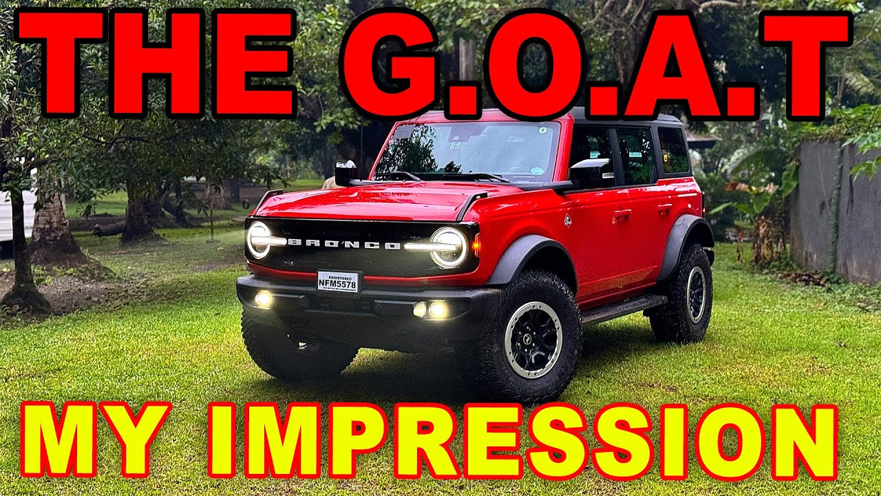 My 2024 Ford Bronco Outer Banks Sasquatch SUV Impression