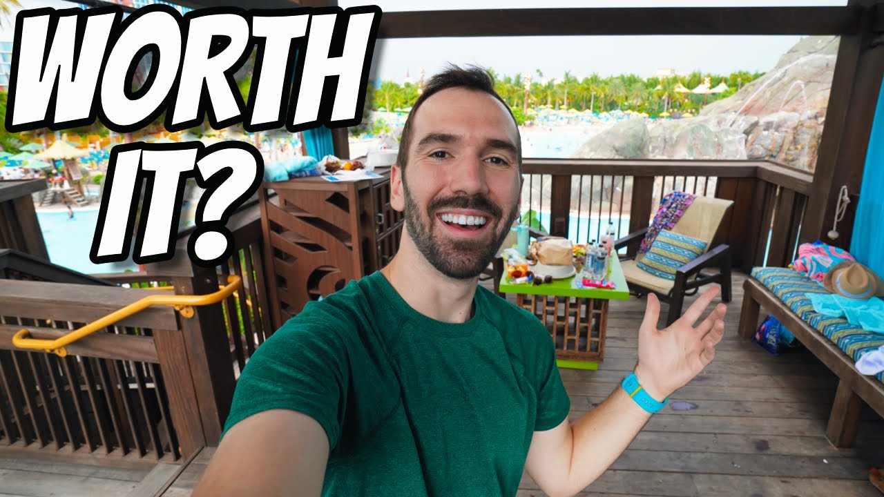 We Rented A Cabana At Volcano Bay!! | Full Tour, Pricing & Review!
