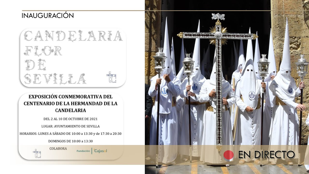 Inauguración de la exposición “Candelaria, flor de Sevilla”