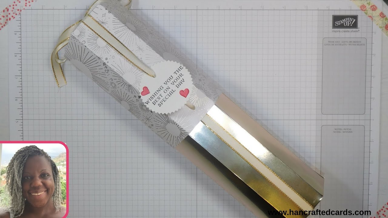How to make a full size wine bottle gift box tutorial 👰🤵 - DIY wedding ideas