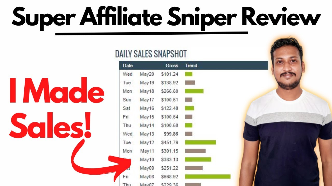 Super Affiliate Sniper Review  - My Honest Review And Results With Bonuses 🔥