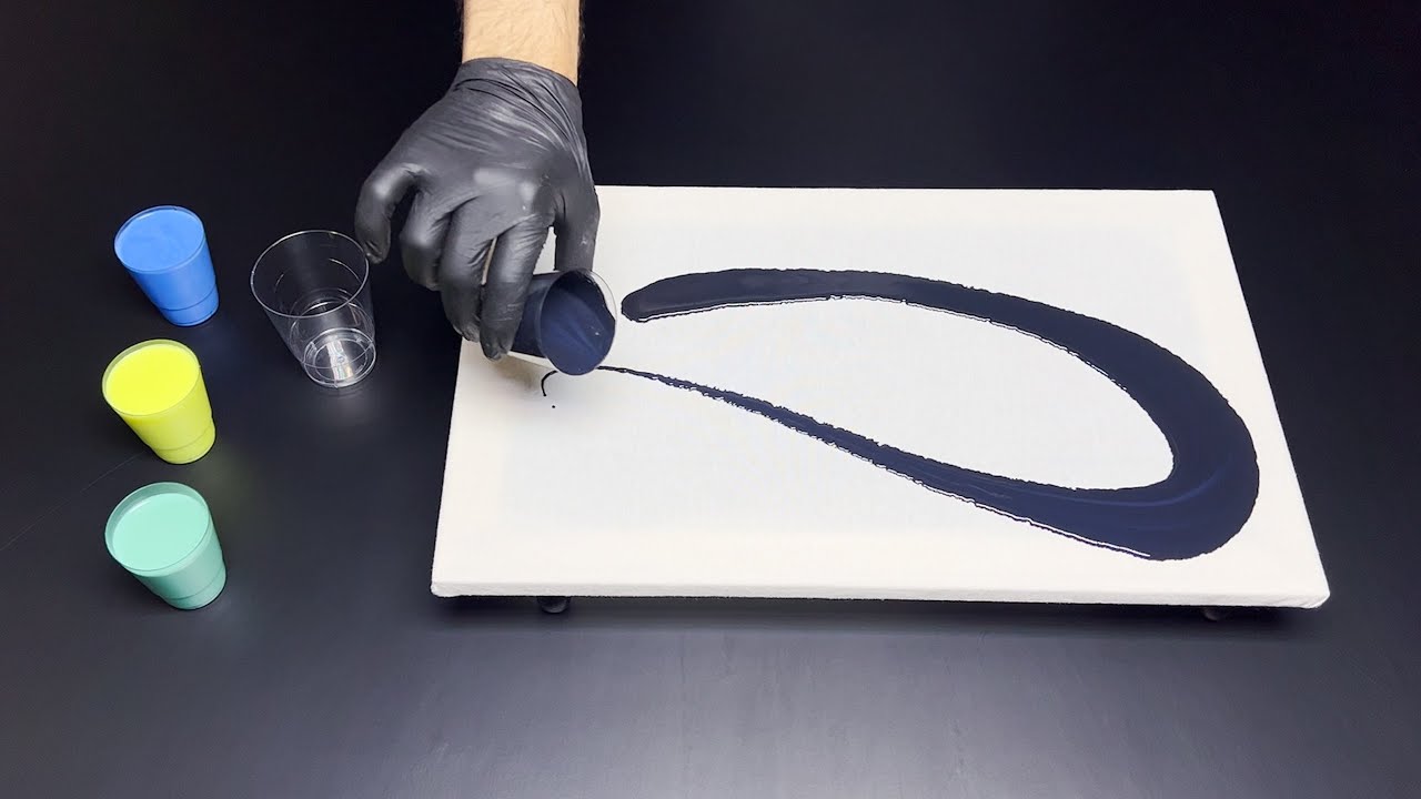 My FAVORITE Acrylic Pouring Techniques Using Just Paint and Water!