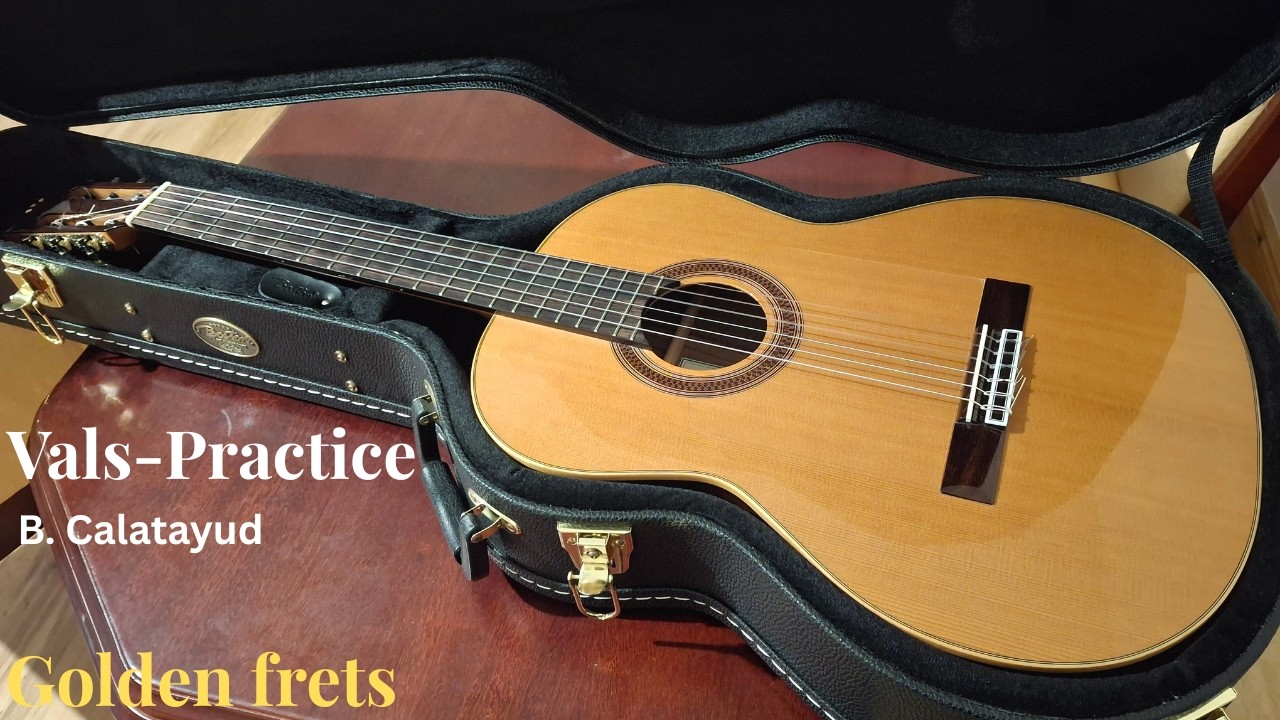 Vals (Practice Session) &ndash; Bartolom&eacute; Calatayud | Classical Guitar