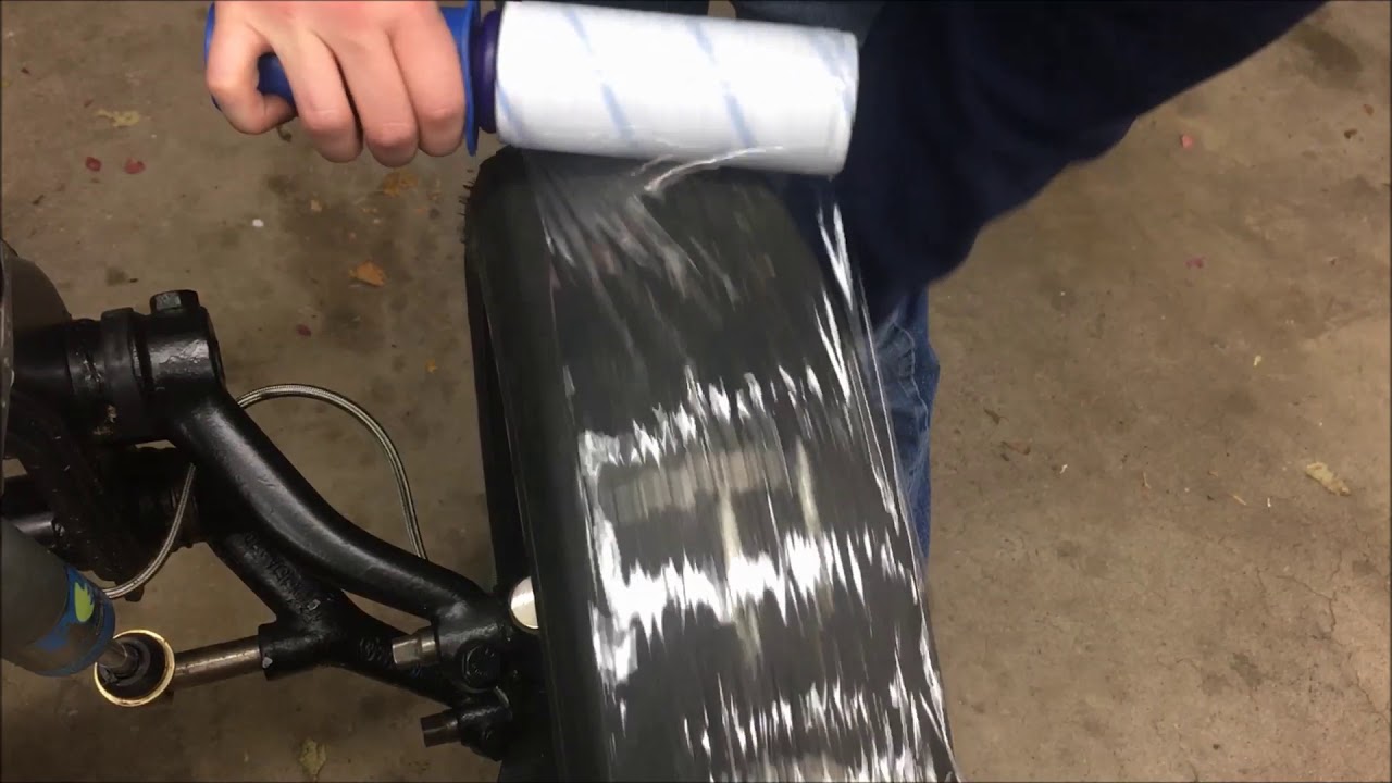 Tire Stretch Wrap Demo