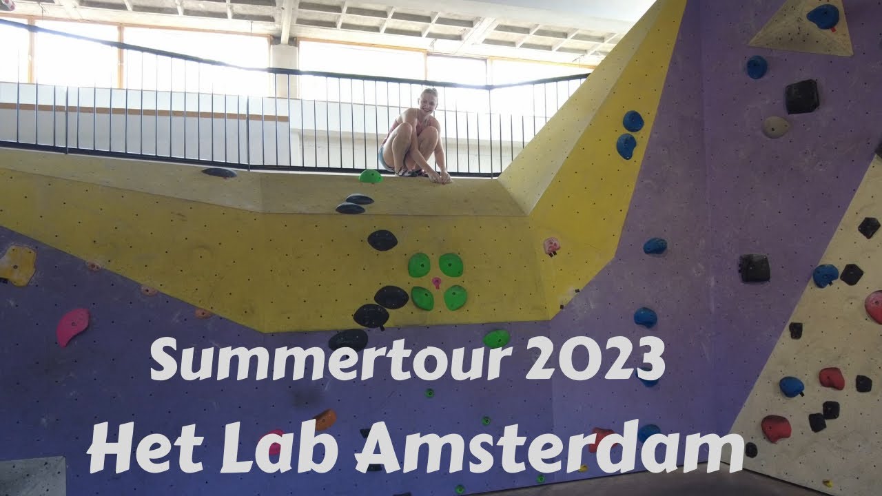 Summertour 2023 at bouldergym het Lab #108