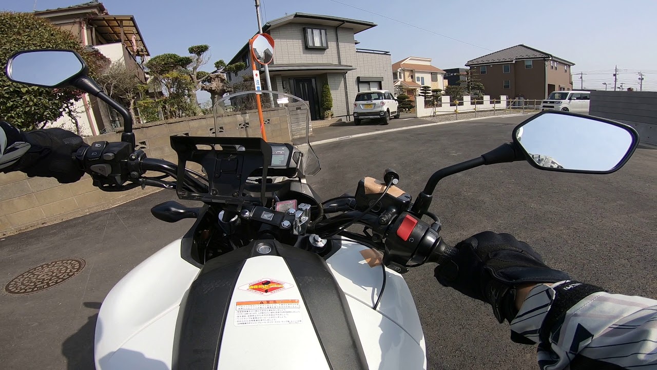 Uターンのコツ（NC700Ｘ走行動画）