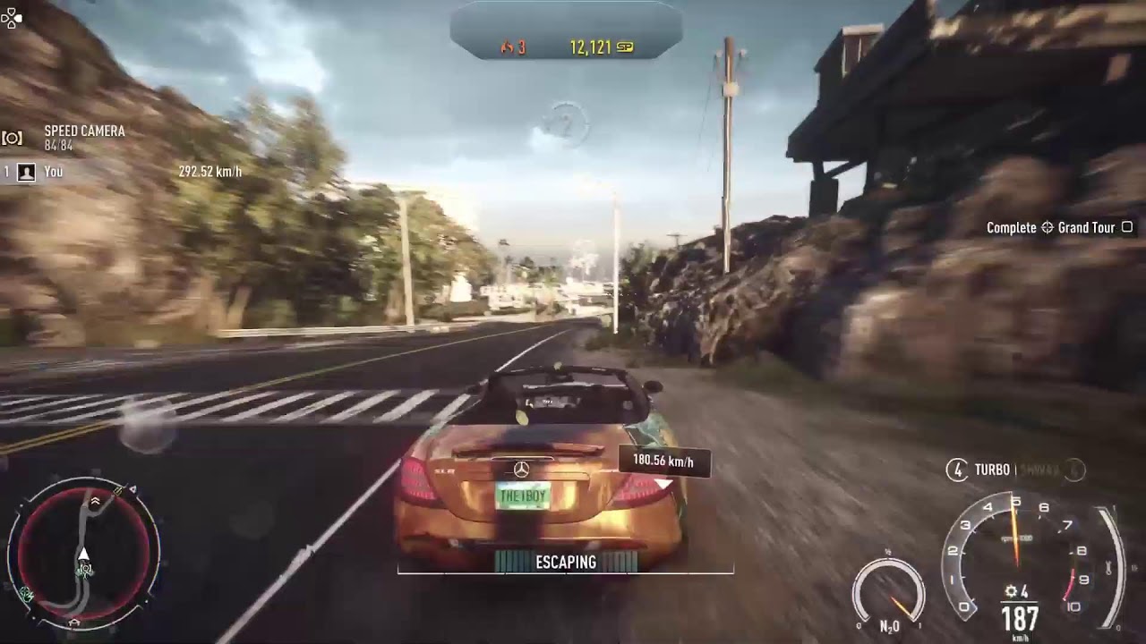 Need for Speed rivals escape from police