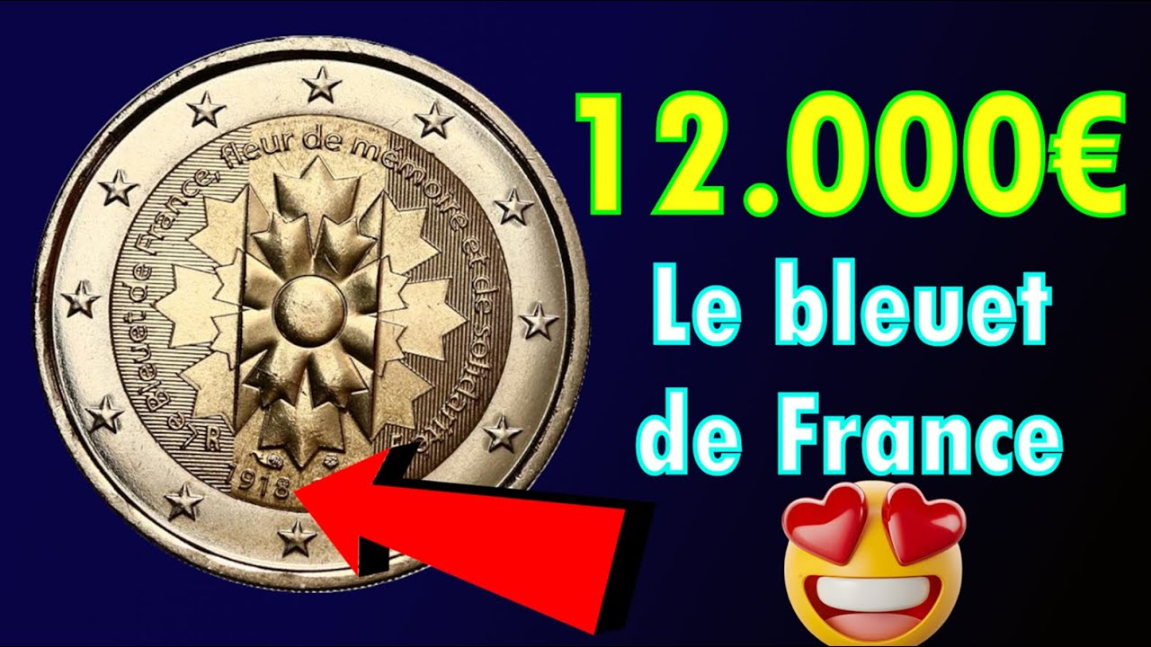 💰 Elle vaut 2€… mais se vend 12.000€ ?! 😱 | Pièce RARE ou grosse arnaque ? 2 euros Bleuet de France