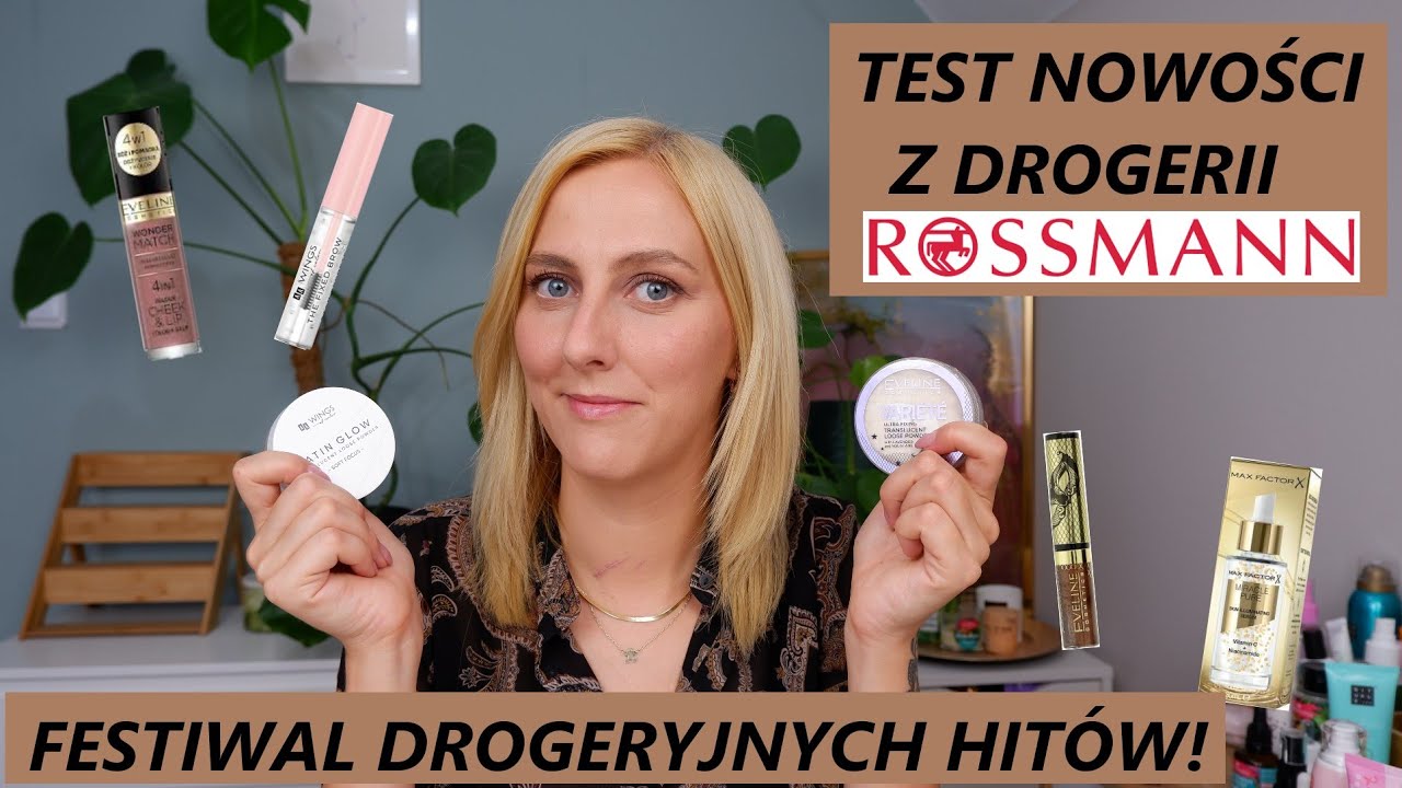 TEST NOWOŚCI Z ROSSMANNA🤩 DROGERYJNE MARKI KOLEJNY RAZ NIE ZAWODZĄ💯🥰 SAME HITY!