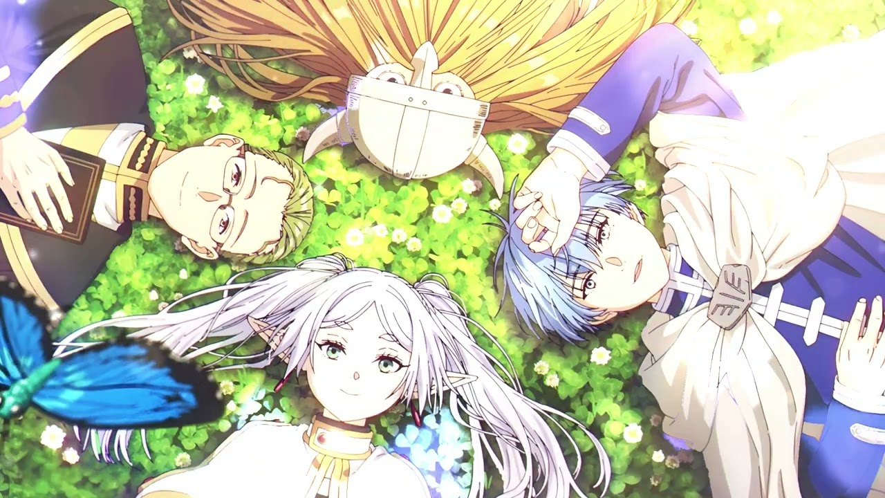 Sousou no Frieren Inspired Relaxing Music 🍃 Celtic Fantasy Flute & Harp | Anime Sleep & Study Music