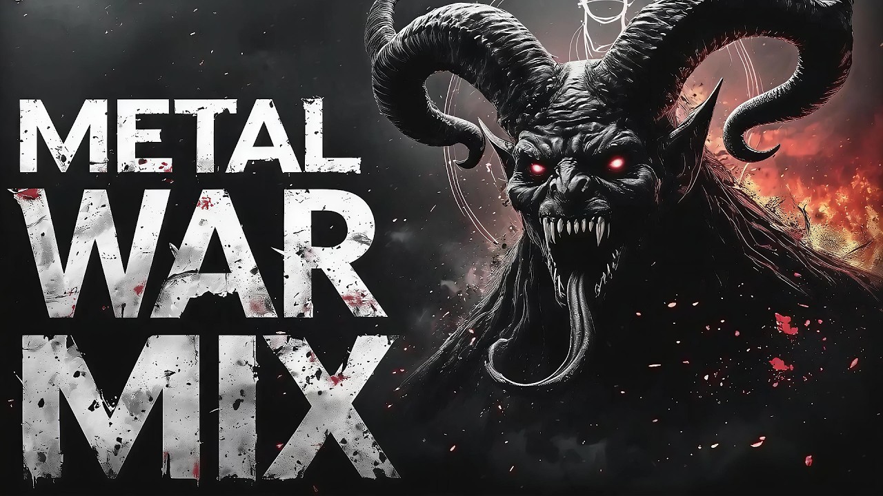 Brutal Metal War Mix ⚔️ 1 Hour Instrumental (Pure Aggression)