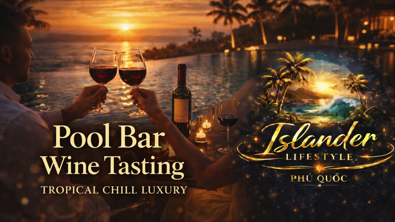 WINE TASTING RESERVE |  POOL BAR TROPICAL LUXURY CHILL #WineTastingReserve #LuxuryBusinessLounge