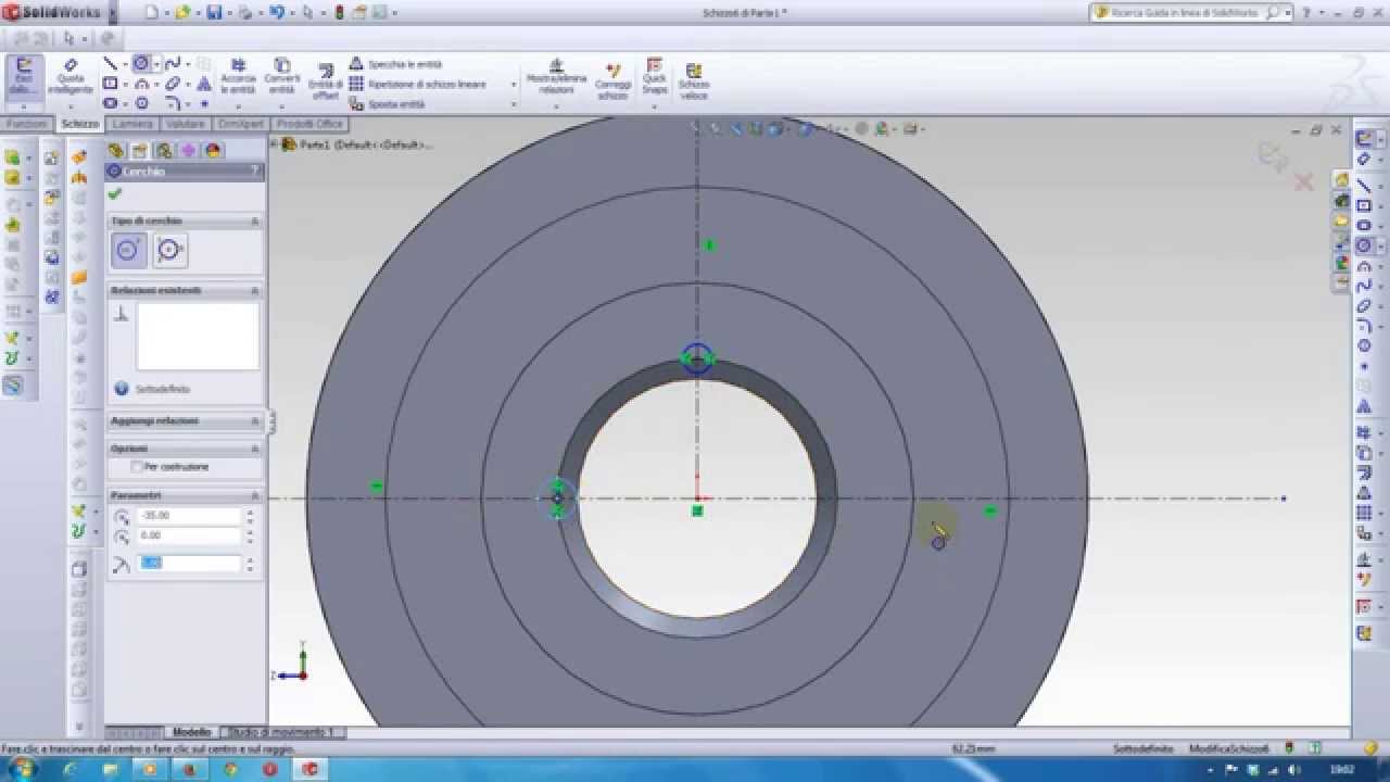 Solidworks italiano - Creazione di una puleggia - Tutorial #19#