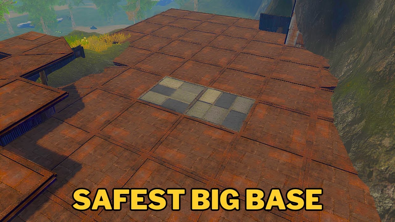 Safest Big base in standard server #lastislandofsurvival #lios #rust