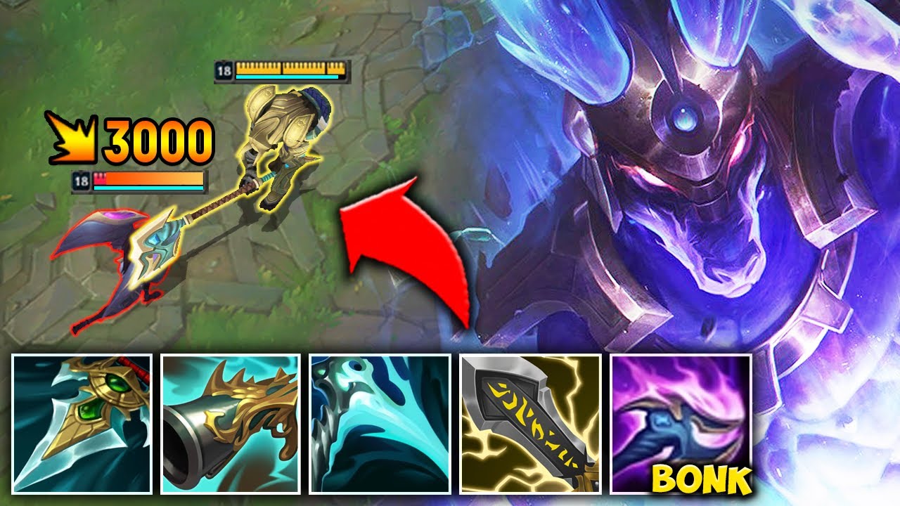 NASUS, BUT I'M LETHALITY AND KILL YOU WITH ONE Q! (MEGA BONK BUILD)