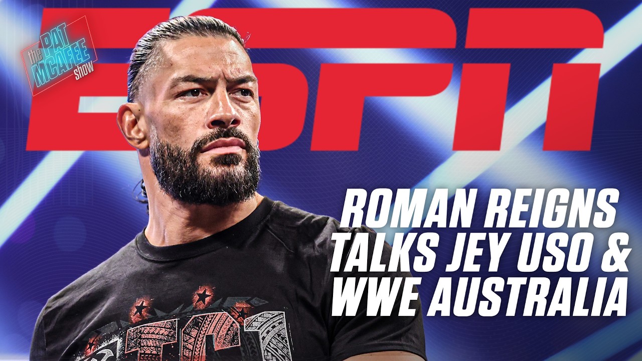 Roman Reigns talks WWE Australia travel, rise of Jey Uso, Georgia Tech & more! | The Pat McAfee Show