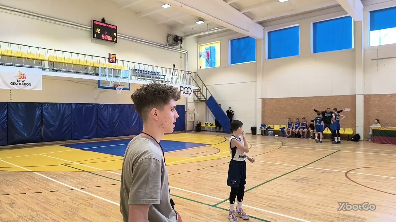 Visagino KM vs Rokiškio KKSC. EABL Junior: Trakai Grand Prix (Day 1)