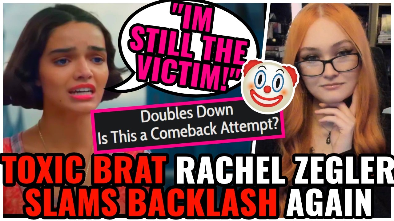 Toxic BRAT Rachel Zegler SLAMS Backlash & Plays Victim AGAIN After Snow White Loses $200M For Disney