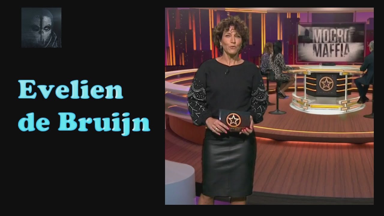 Evelien de Bruijn in Leather Skirt