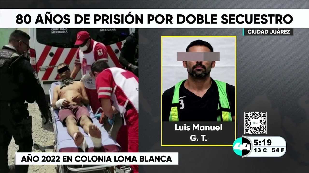 Dictan 80 años de prisión por doble secuestro