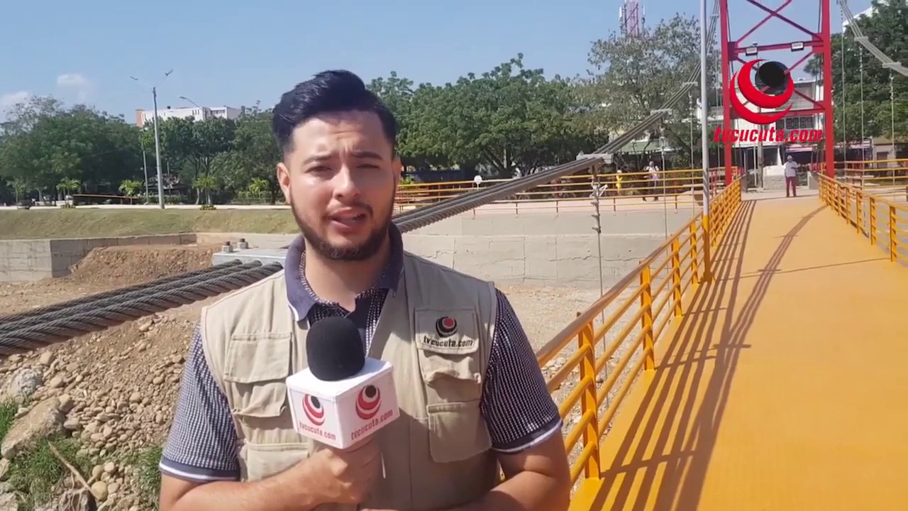 Los Pancheros felices con su nuevo puente (Barrio San Luis - Cúcuta)