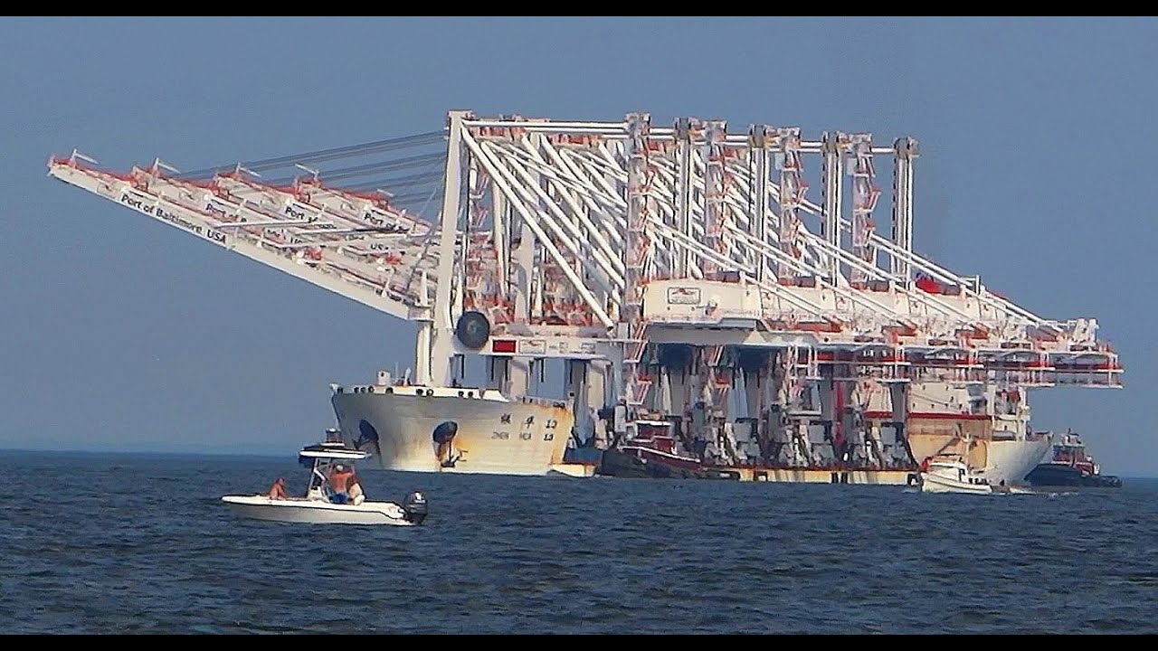 Seagirt Marine Terminal Gets New Cranes Under the Key Bridge