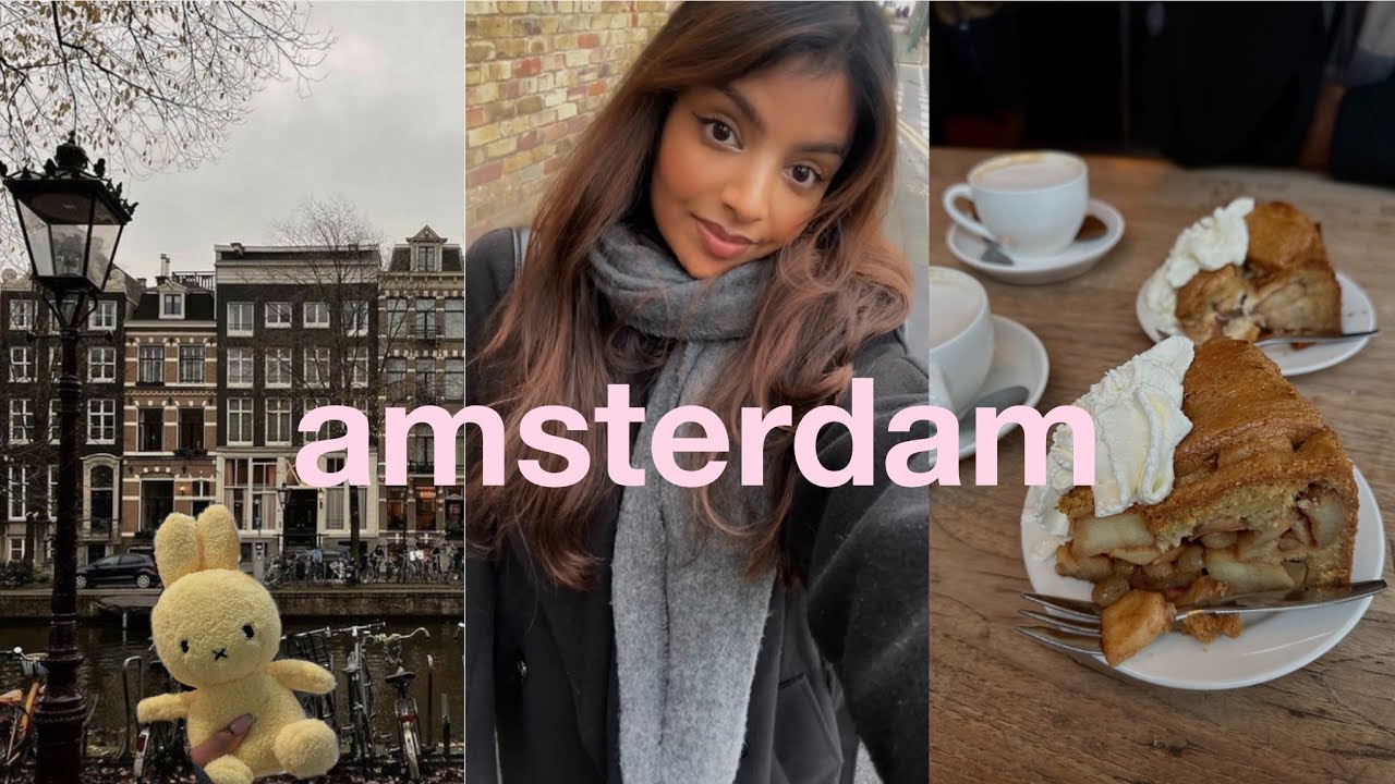Amsterdam Vlog - Exploring, Museums, coffee shops, miffy & more!